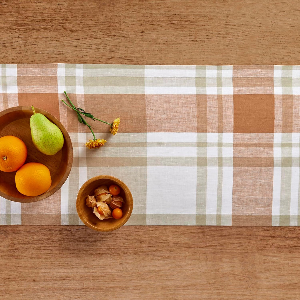 Pure Linen Harvest Table Runner