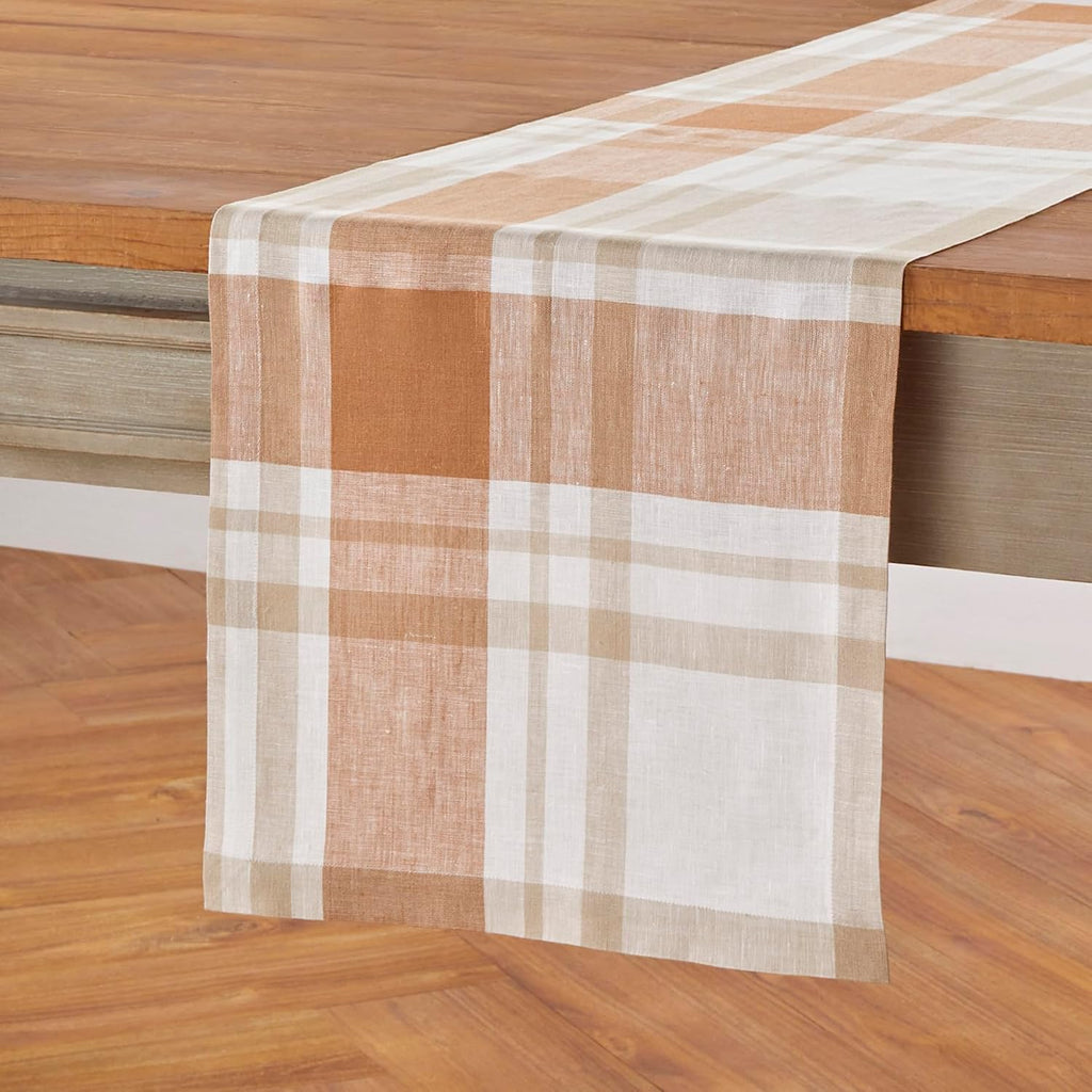Pure Linen Harvest Table Runner