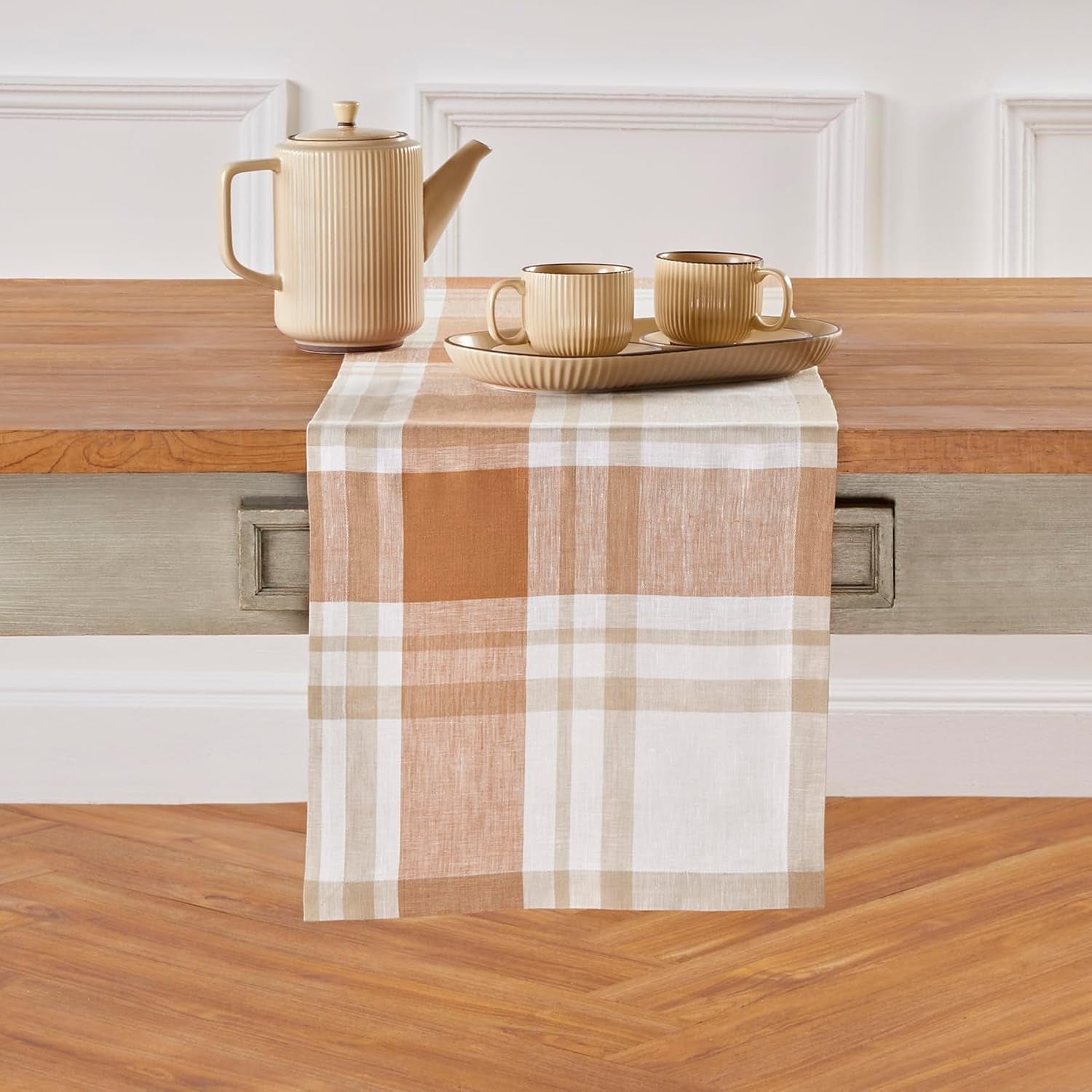 Pure Linen Harvest Table Runner